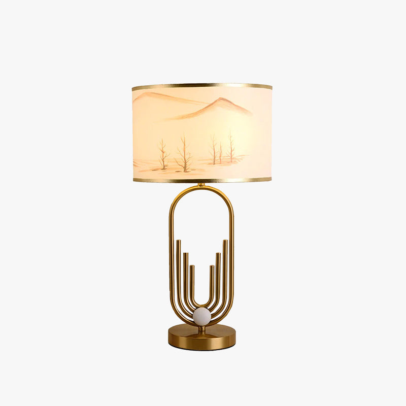 Subasat Artistic Table Lamp Floor Lamp Bedside Desk Light For Bedroom