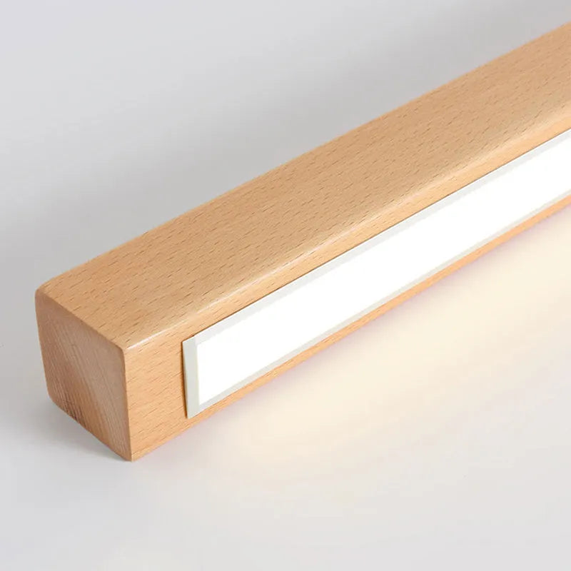 Tatokil Linear Slim Ceiling Light, Wood