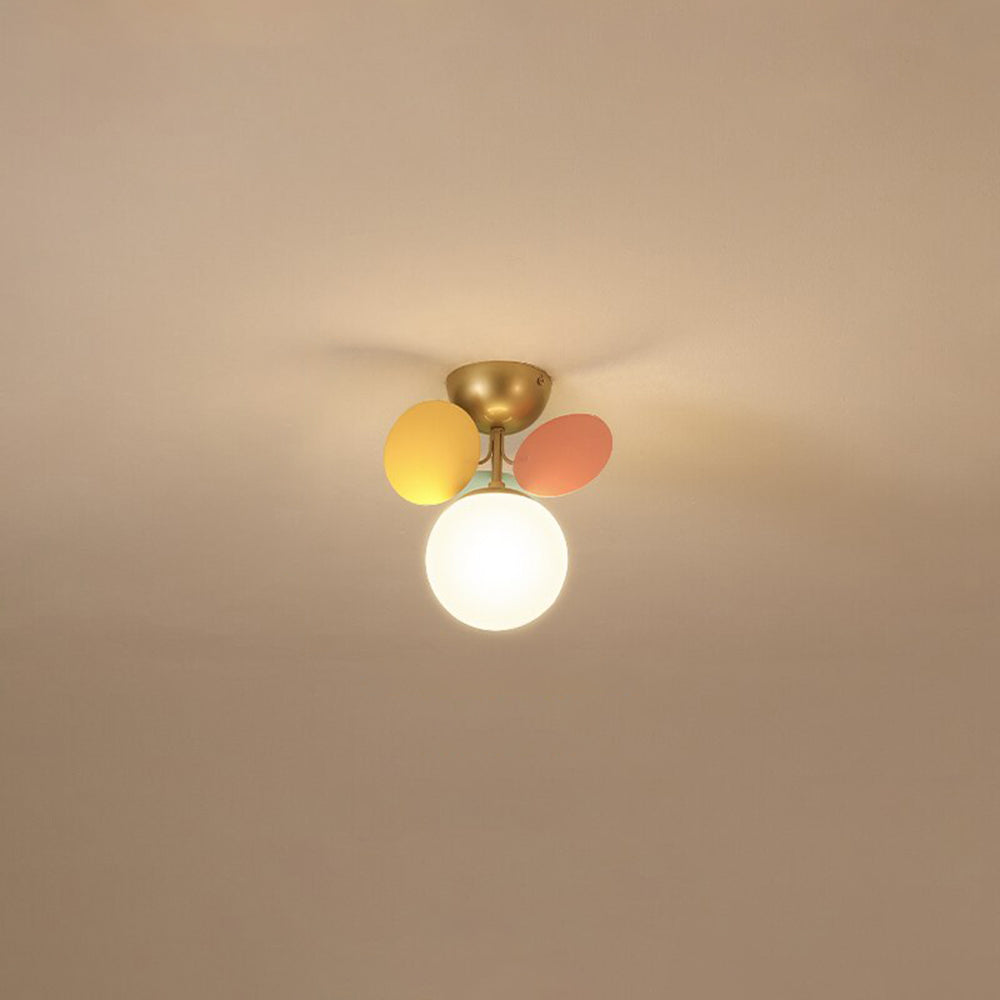 Nurodek Multicolored Flower Branch Chandelier Living Room