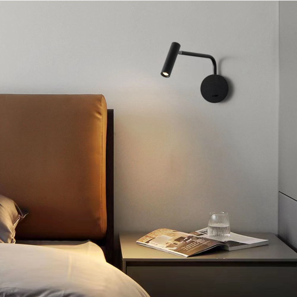 Rupisan Wall Lamps Swing Arm Modern, LED Spotlight Corridor