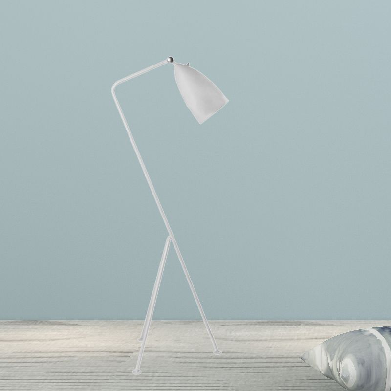 Zogetot Modern Metal Cup Black Floor Lamp, Multi Colors