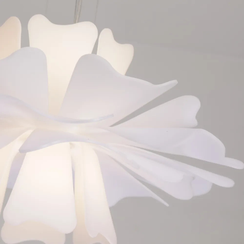 Eldor Elegant Flower Pendant Light White-Relic Pieces