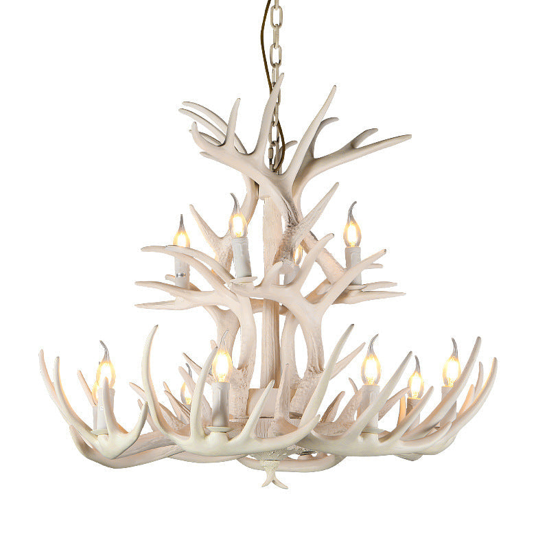 Bulogoka Nordic LED Pendant Light Wood Metal Bar/Dining Room/Living Room