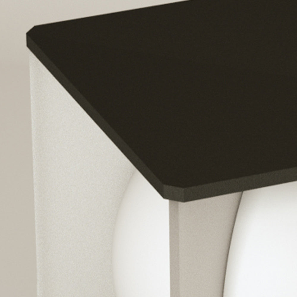 Sonotak Modern Moon Outdoor Pier-Mount Pillar Light