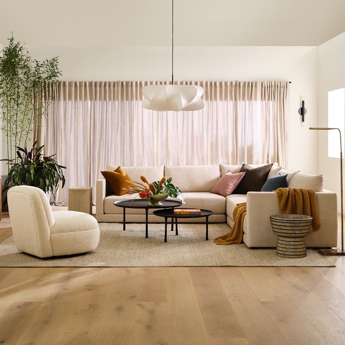 Luxe Silk Contemporary Pendant Light