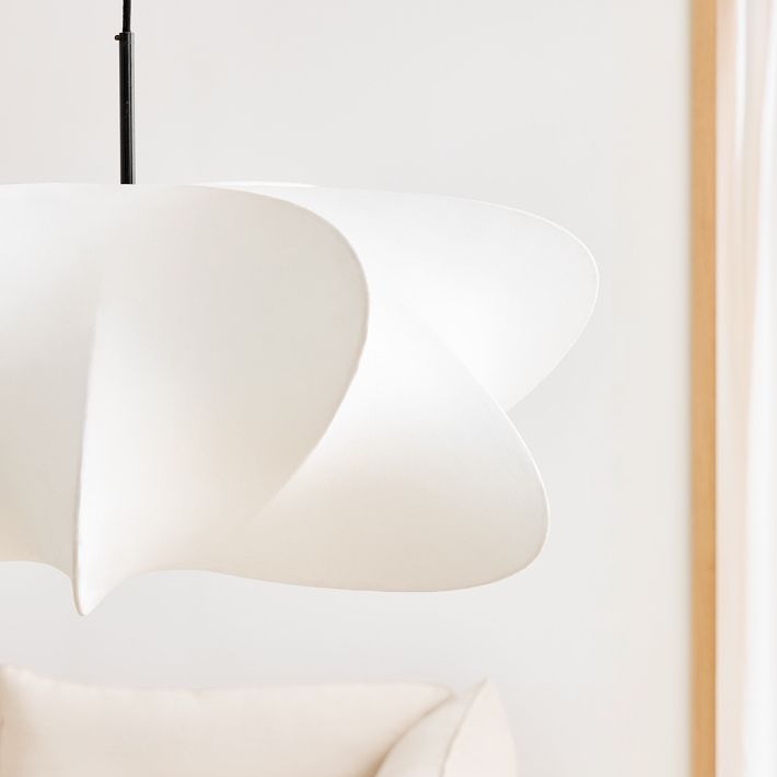 Luxe Silk Contemporary Pendant Light