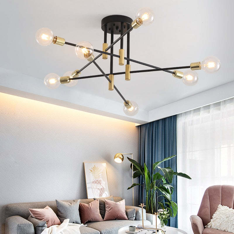 Bori Retro Satellite Shape Ceiling Light-Relic Pieces