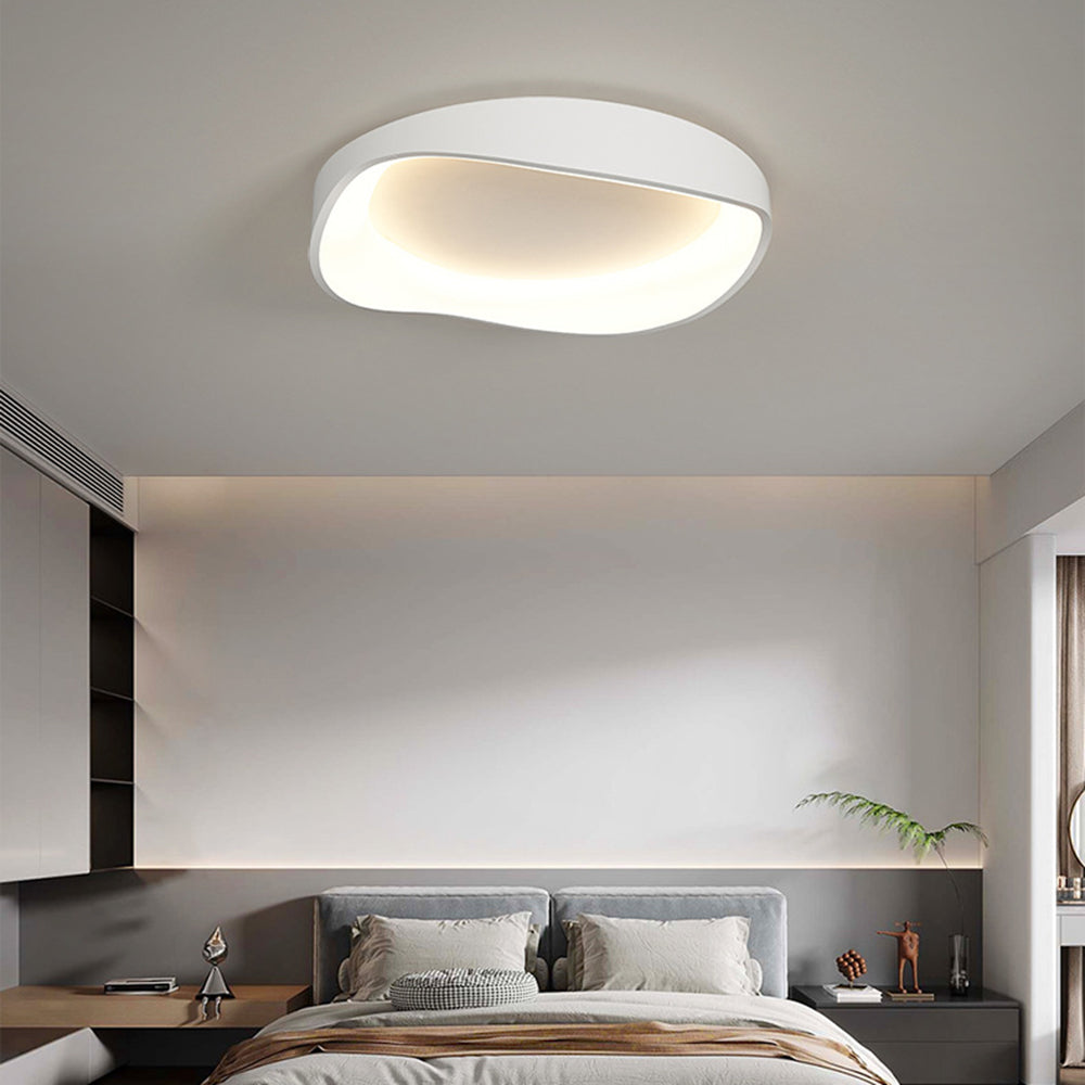 Rimopel Modern Wave Flush Mount Ceiling Light