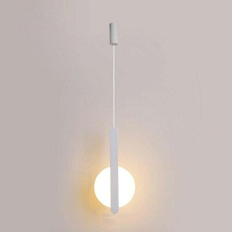 Kori Modern LED Pendant Light Black/White Living Room-Relic Pieces