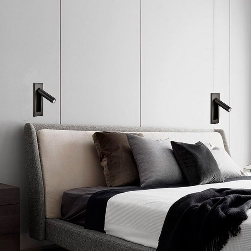 Noriel Wall Lamp Modern Rotatable Bedside Cylindrical-Relic Pieces