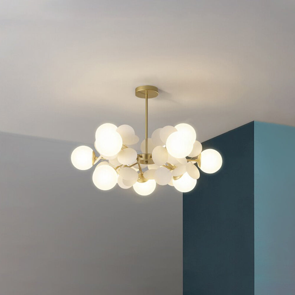 Nurodek Multicolored Flower Branch Chandelier Living Room