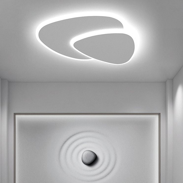 Corvian Ceiling Light White Geometric LED-Relic Pieces