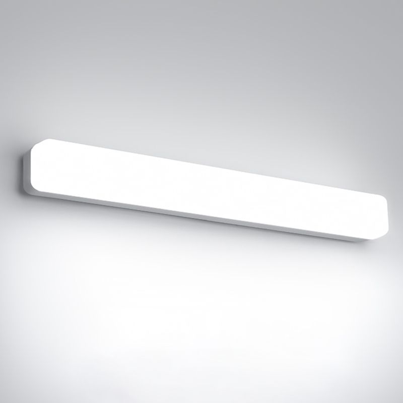Zokared Modern Rectangular Modern Wall Lamp, White