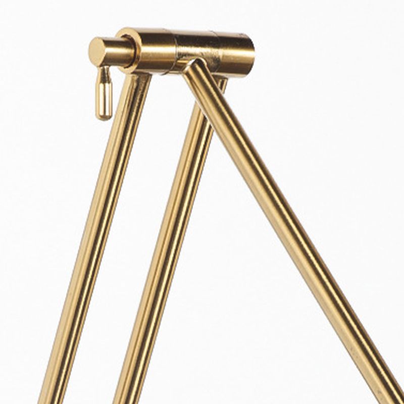 Mapurel Wall Lamp Cylindrical Adjustable Lamp Pole Metal Brass, Bedroom