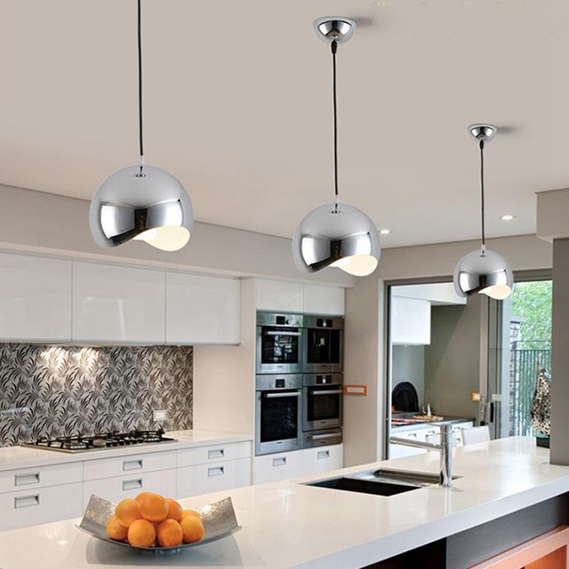 Cohen Nordic Globe Pendant Light, Metal, Kitchen Island-Relic Pieces