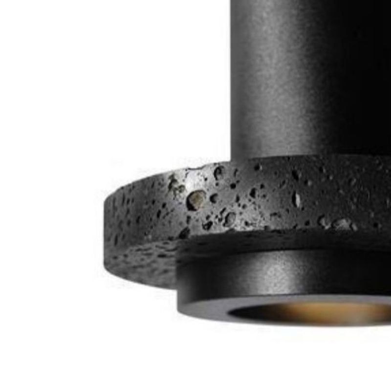 Nadamin Black Designer Post-Modern Pendant Light