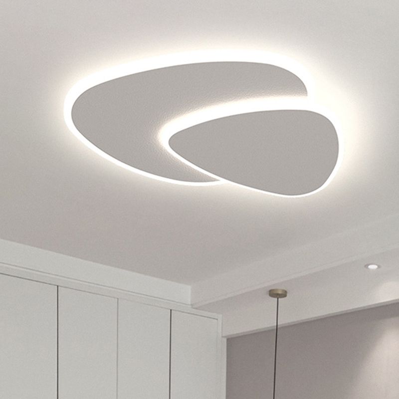 Corvian Ceiling Light White Geometric LED-Relic Pieces