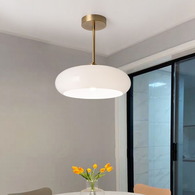 Vensia Ceiling Light Glass Flush Mount-Relic Pieces