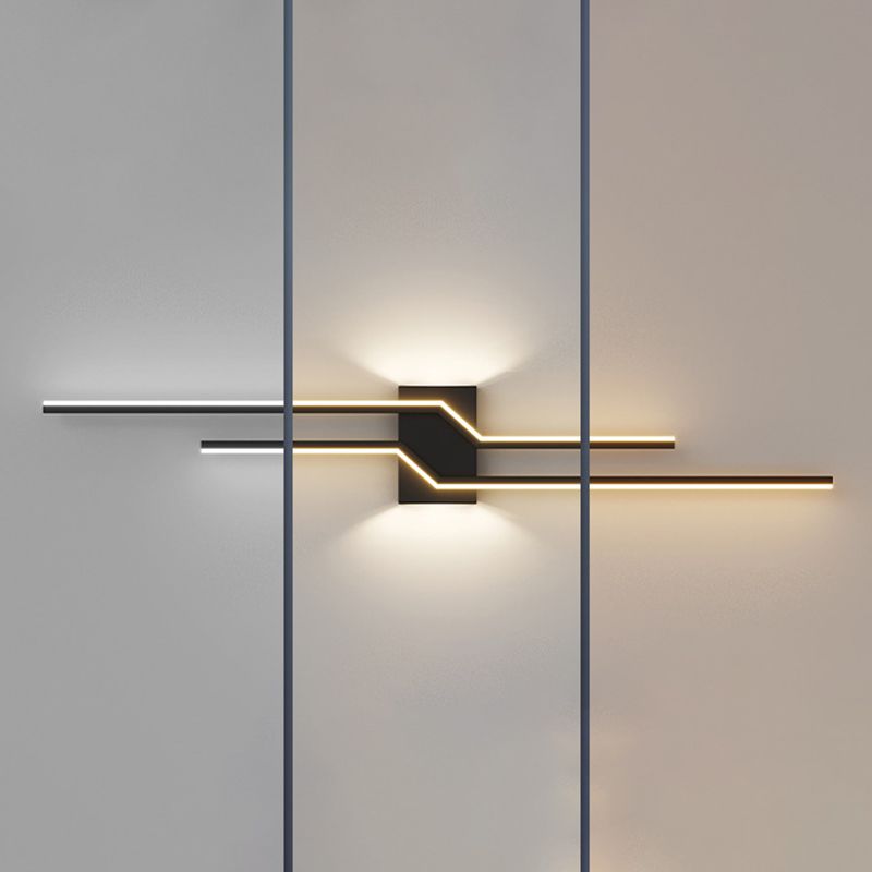 Batinem Minimalist Linear Metal Vanity Wall Light