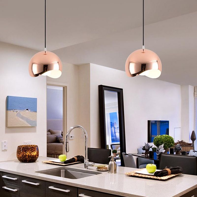 Cohen Nordic Globe Pendant Light, Metal, Kitchen Island-Relic Pieces
