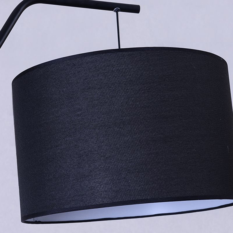 Voritis Cylinder Shape Floor Lamp, Over Arching Floor Lamp, Unique