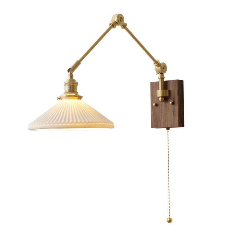 Jolipel Wall Lamp Modern, Folding Adjustable Metal, Study Room