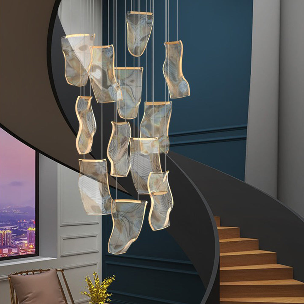 Melibami Luxury Artistic Chandelier, Gold