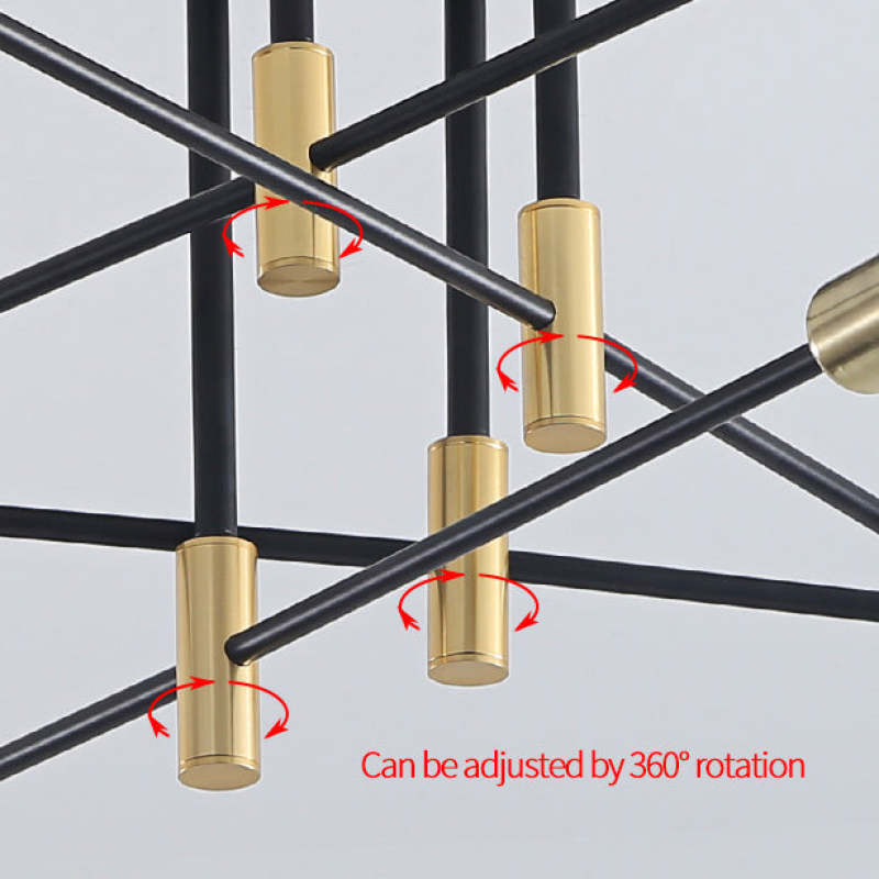 Bori Retro Satellite Shape Ceiling Light-Relic Pieces