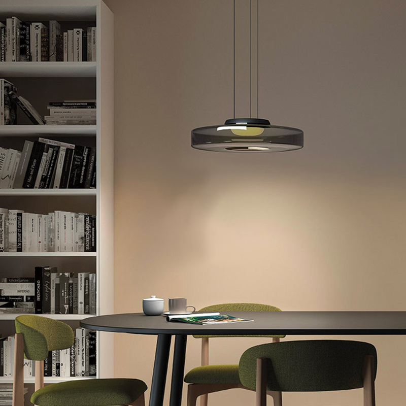 Vemoget Glass Pendant Light Multi-tiered Structure