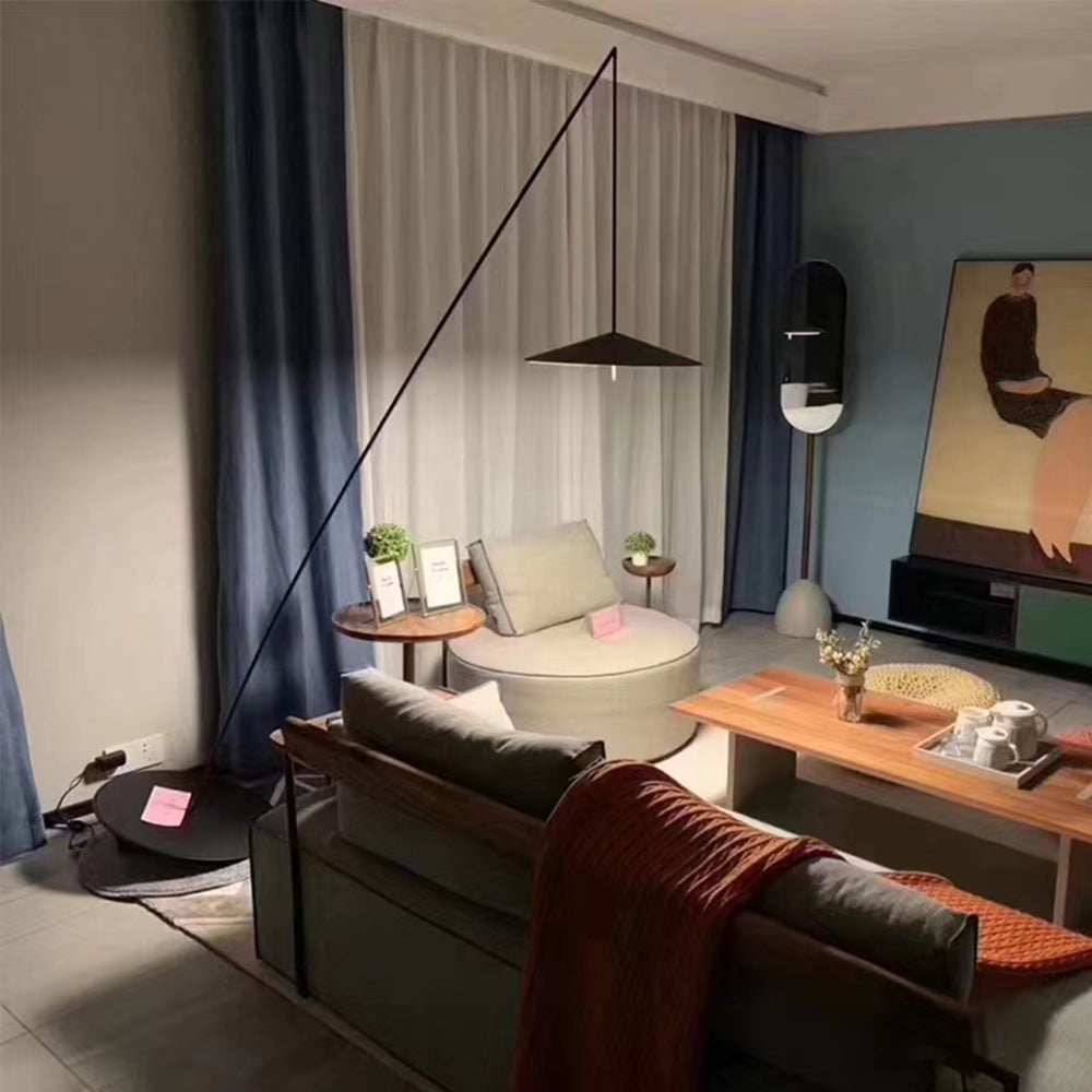 Rakodir Frisbee Fishing Rod Floor Lamp, Living Room