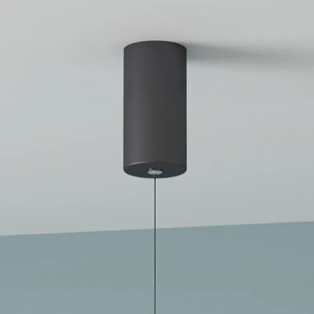Tavix Minimalist Linear Pendant Light Bedside, Black-Relic Pieces
