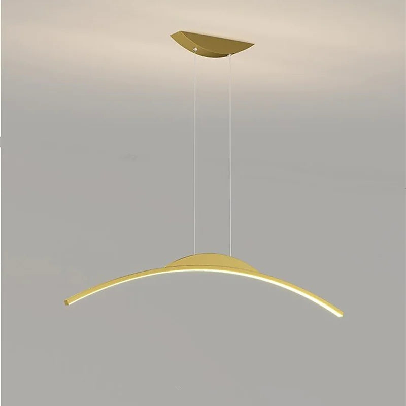 Xeli Minimalist Linear Remote Control Pendant Light-Relic Pieces