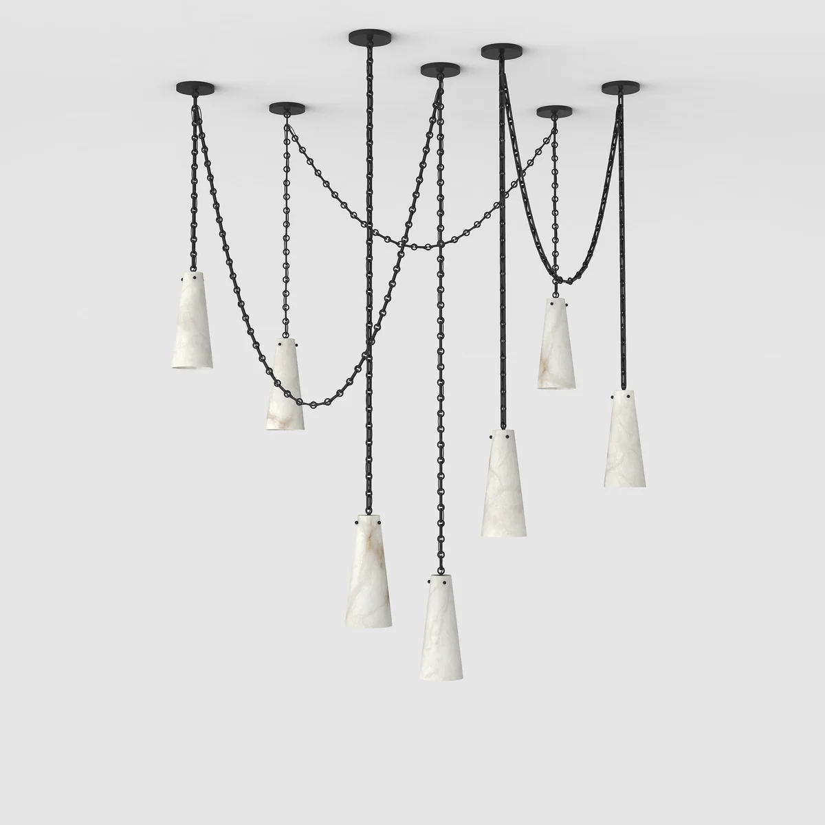Nivivissa Alabaster Chandelier