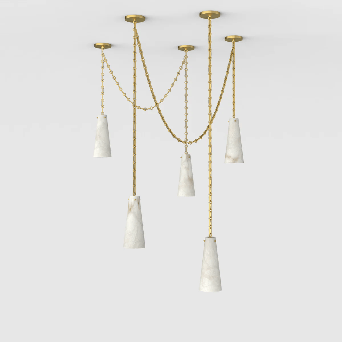 Nivivissa Alabaster Chandelier