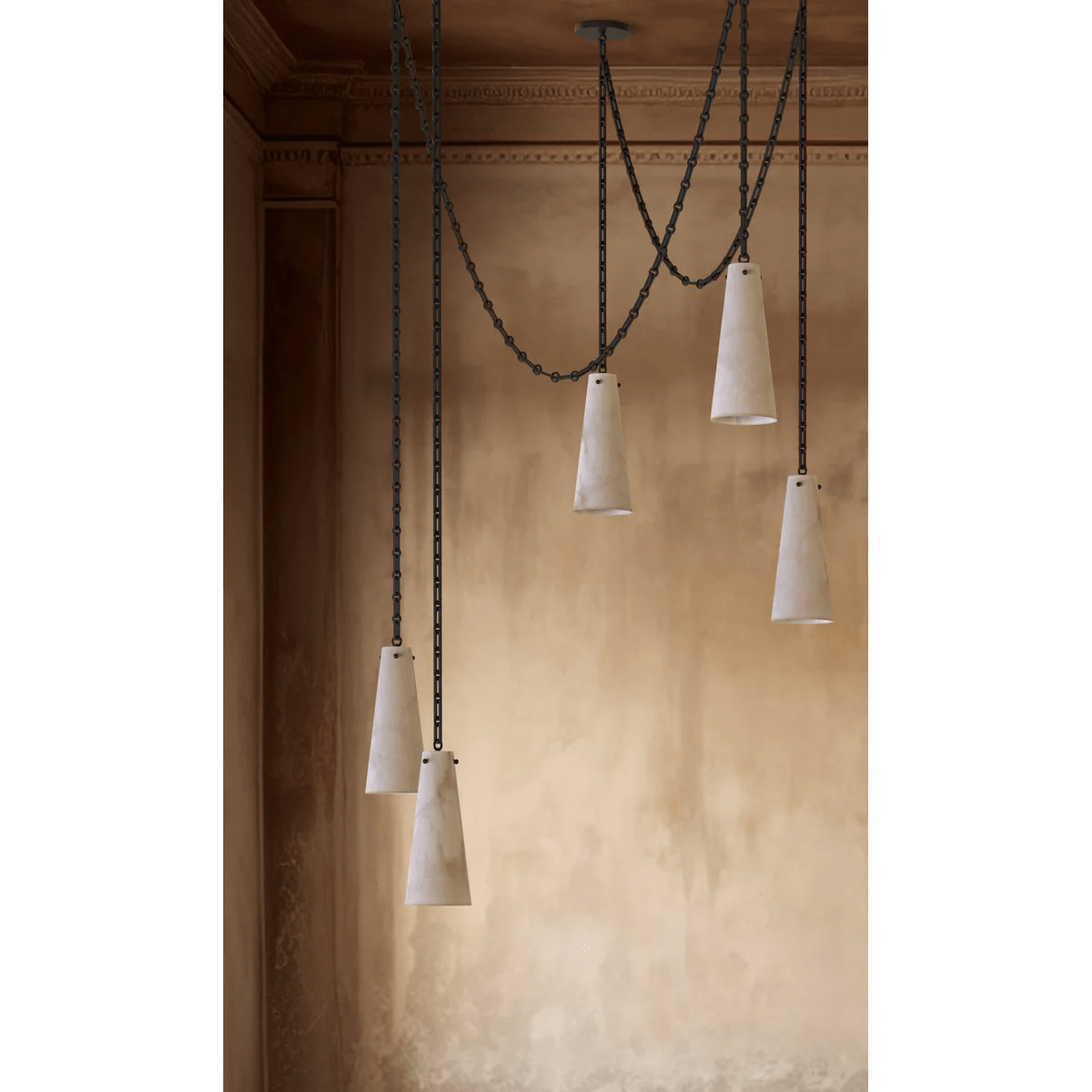 Nivivissa Alabaster Chandelier