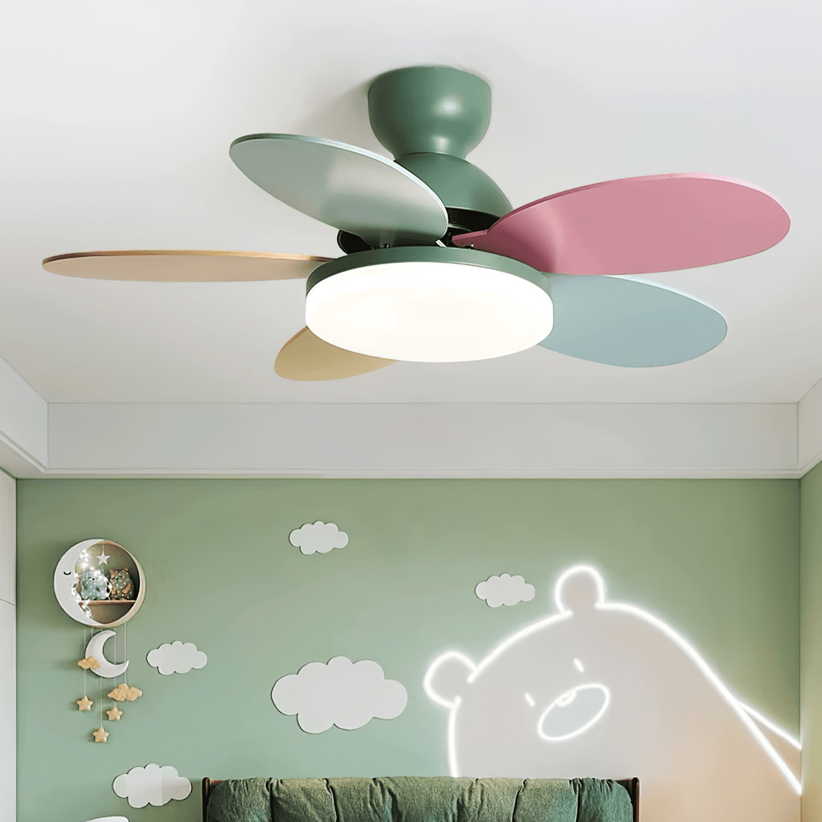 Norborne Wood Ceiling Fan Light