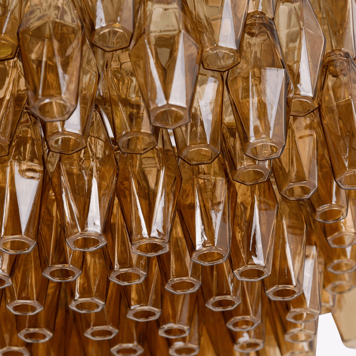 Sorrento Amber Drum Chandelier