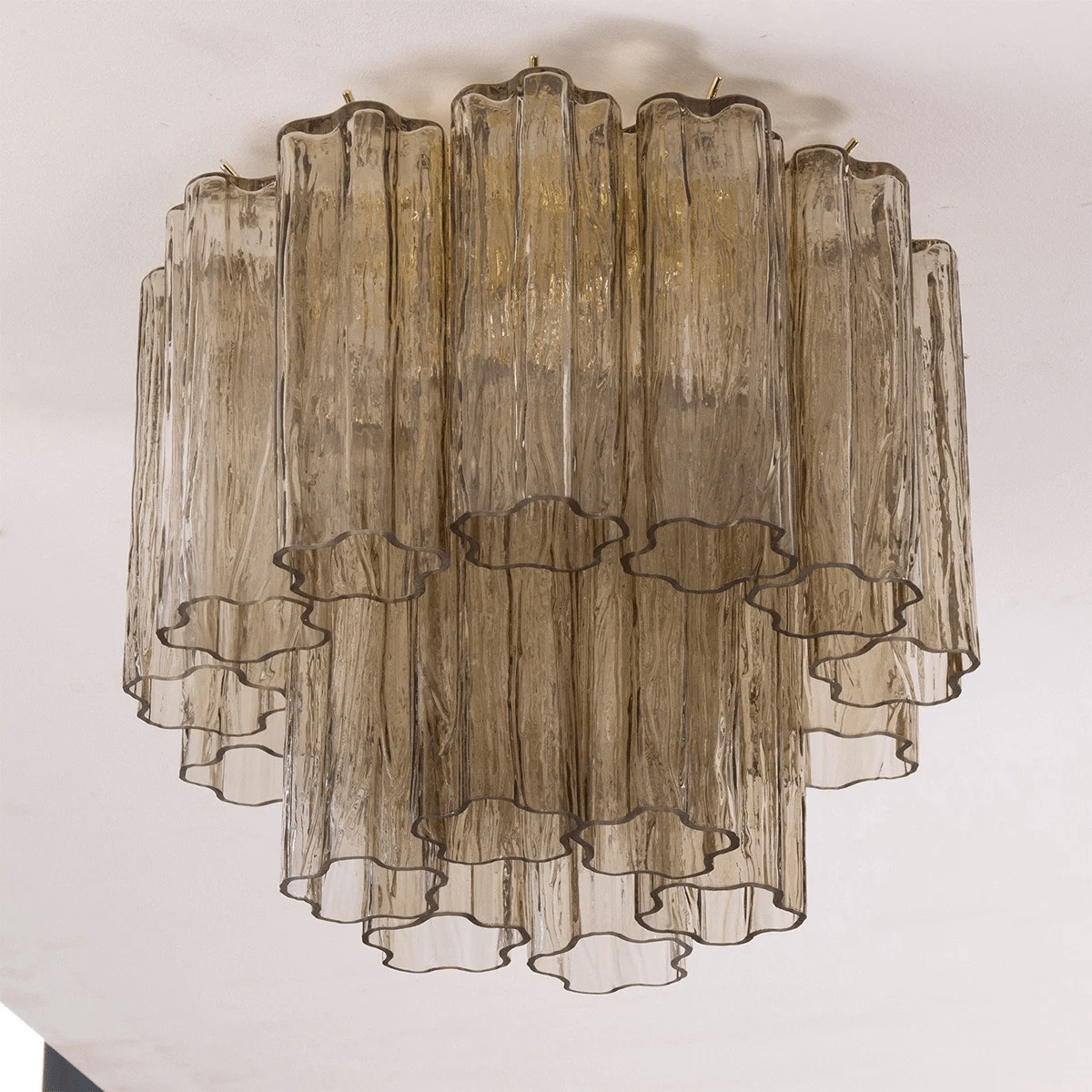 Serin Ceiling Lamp Pink Waterfall Style