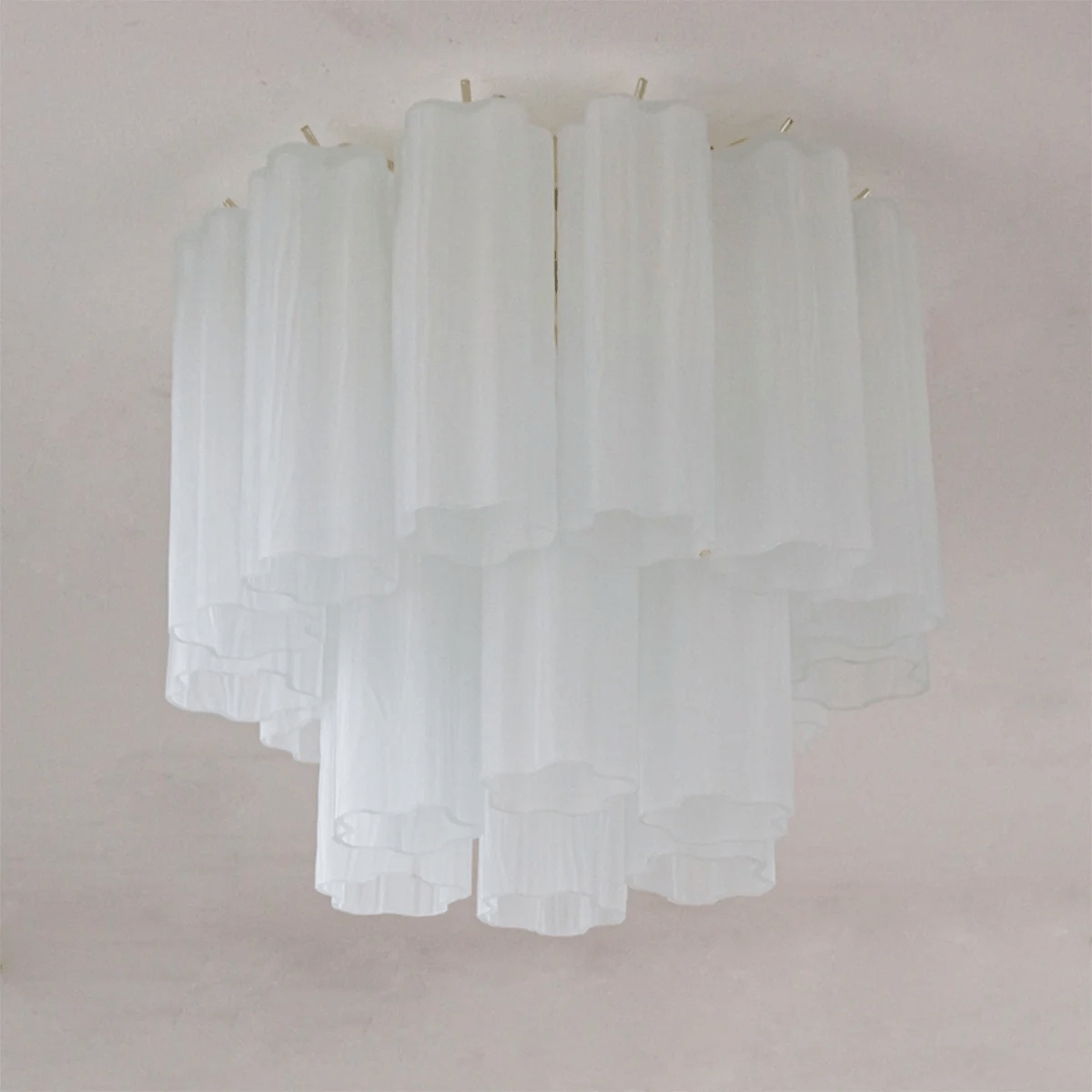 Serin Ceiling Lamp Pink Waterfall Style