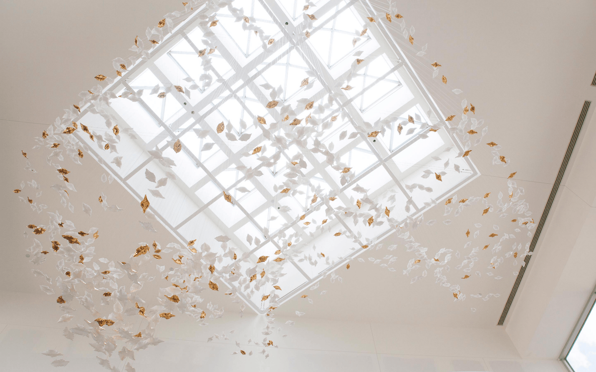 Folia Leaf Twisted Sculptural Customize Chandelier