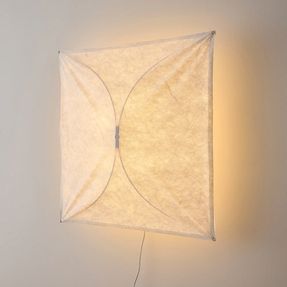 Luniaine Veil Kite Shaped Paper Wall Lamp