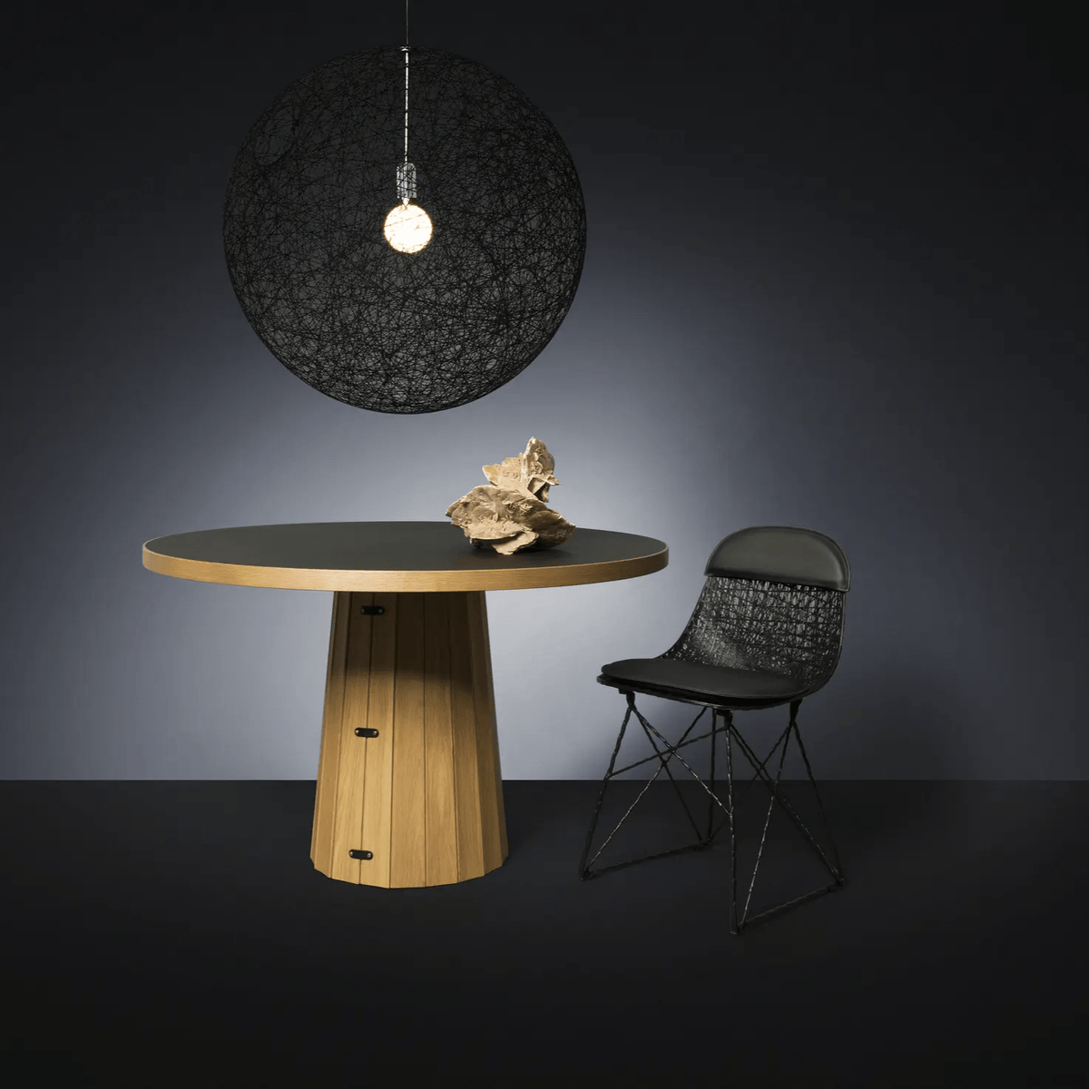 Caloette Spherical Woven Pendant Light