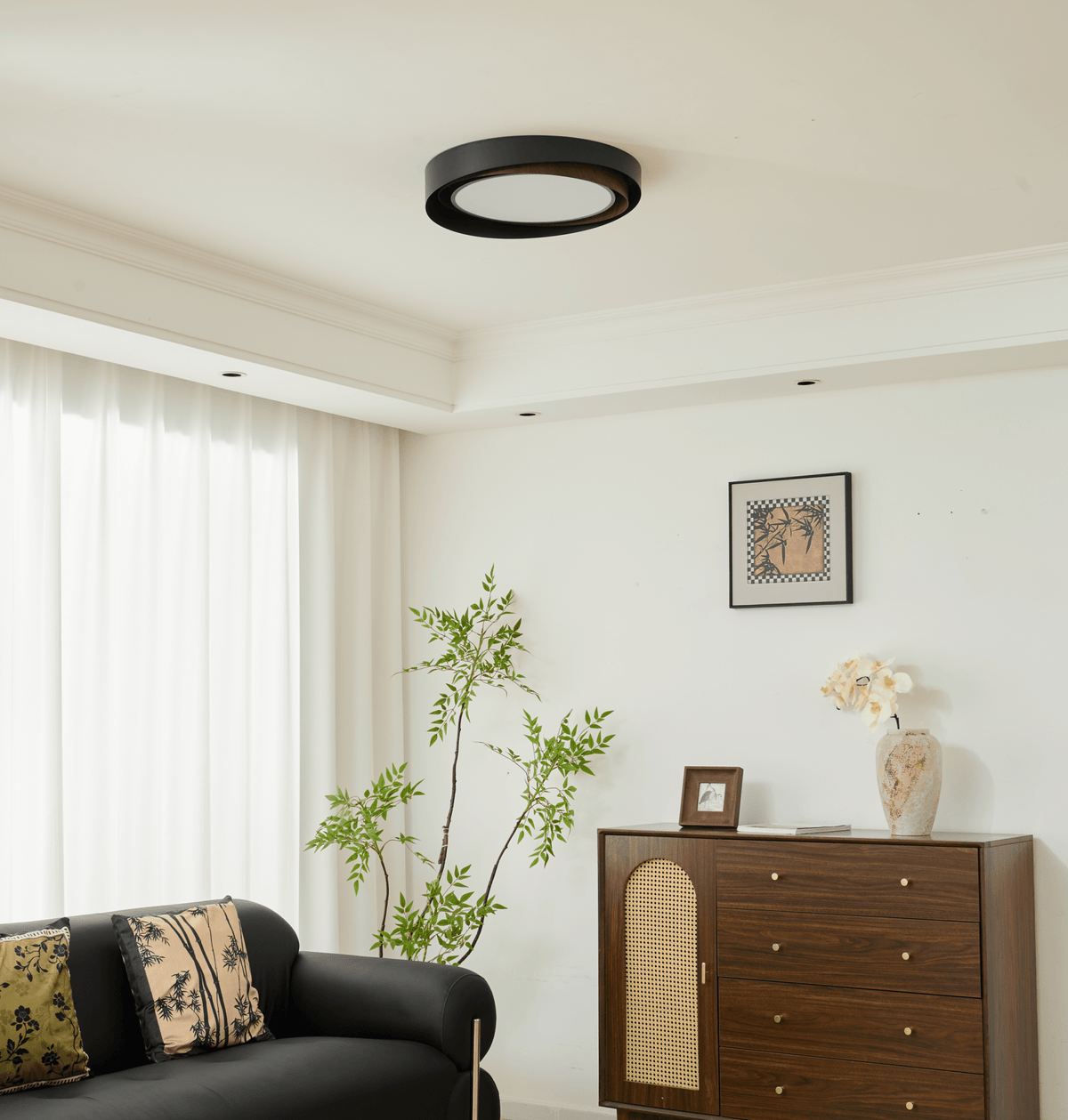 Norelel Duet Halo Ceiling Light