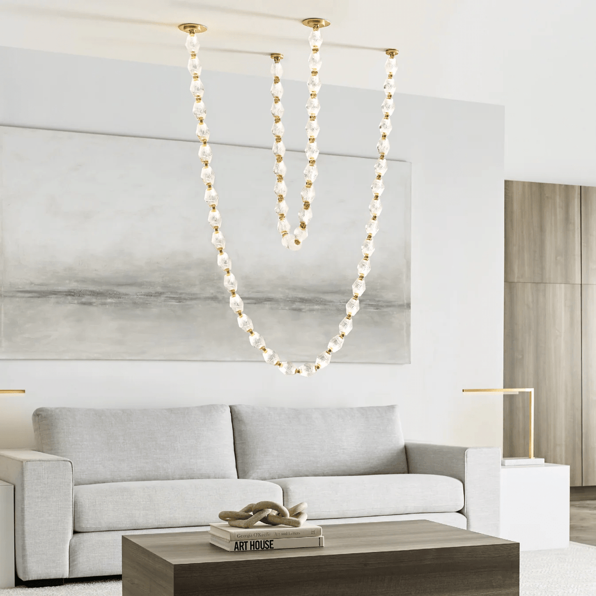 Rivière Crystal Garland Chandelier