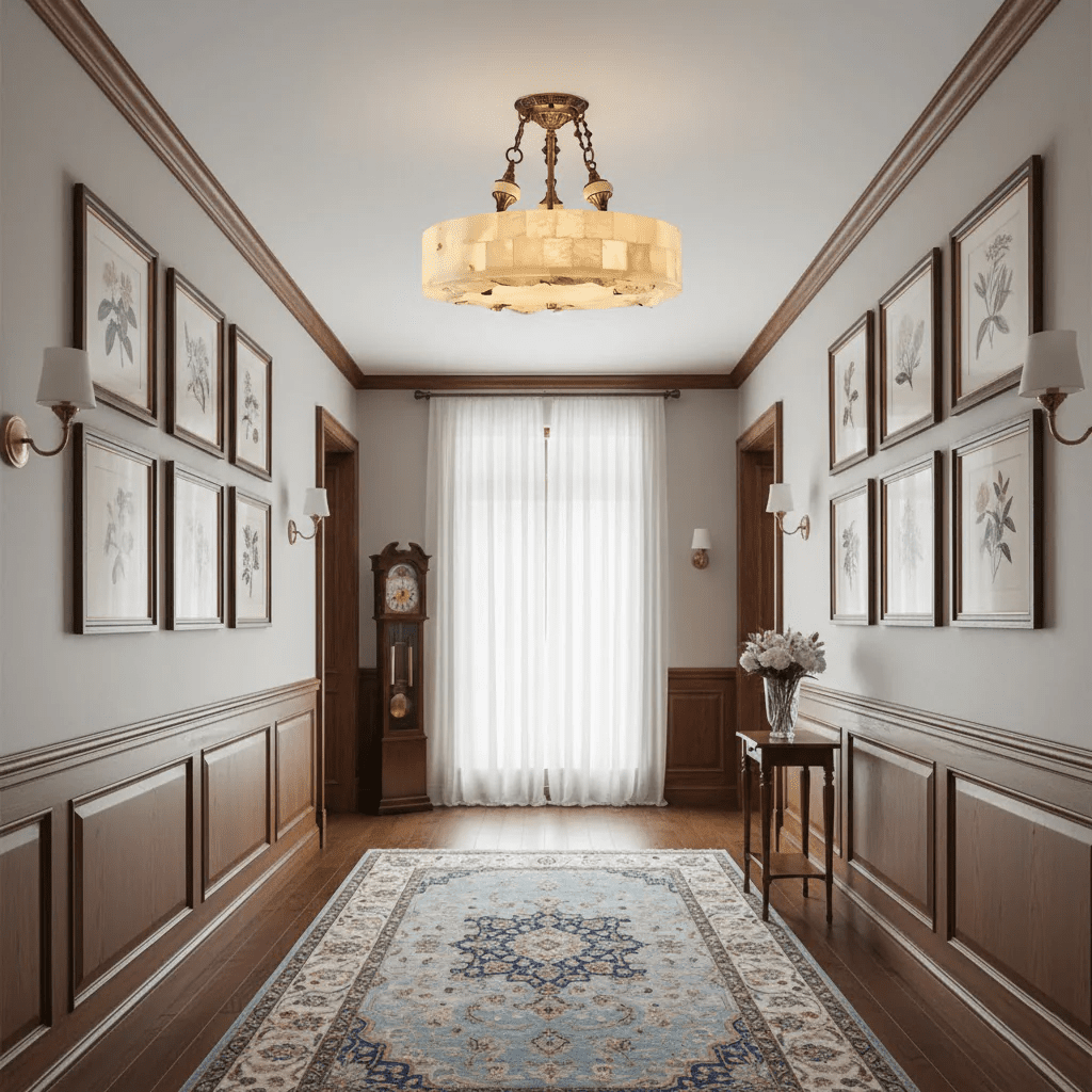 Seraphine Alabaster Chandelier