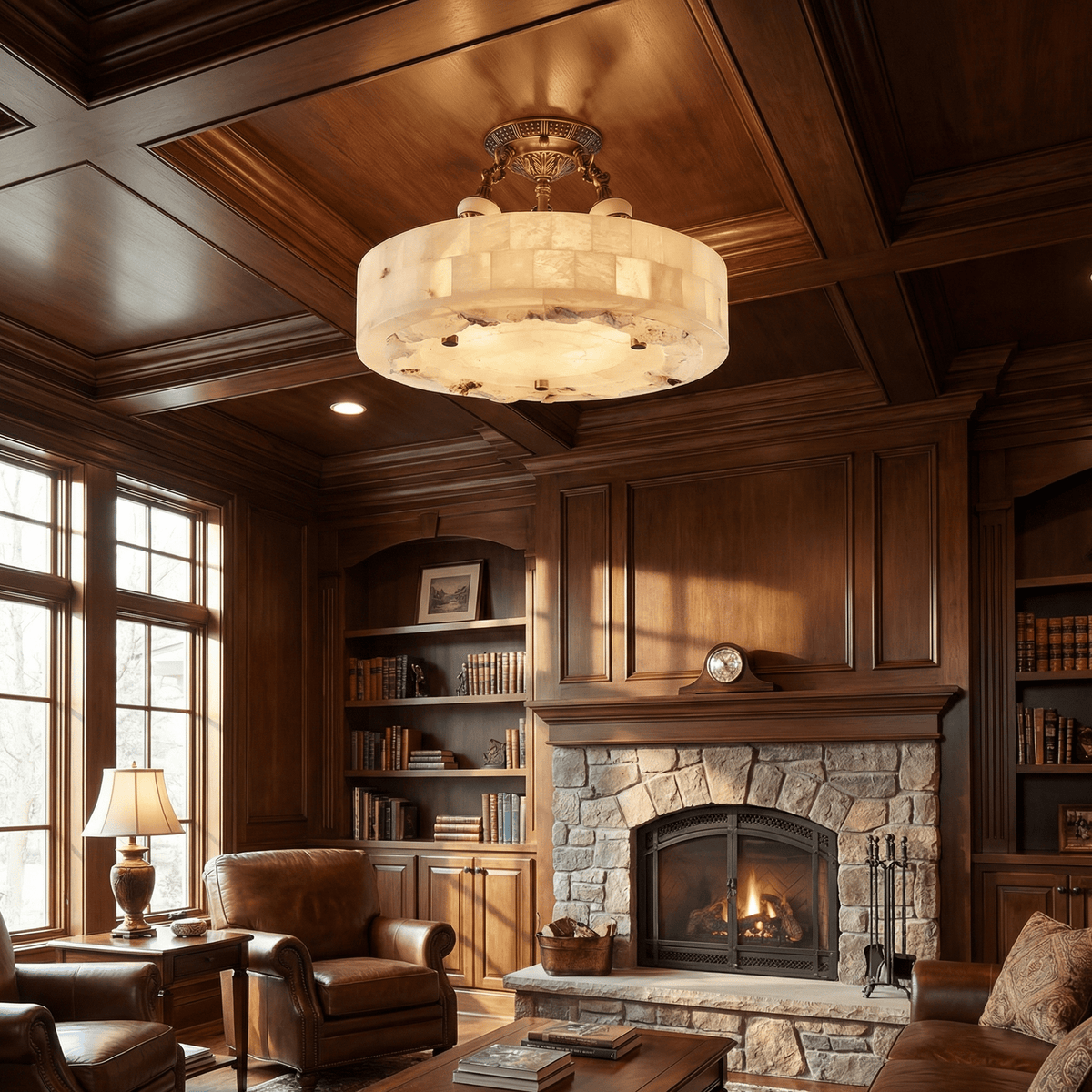 Seraphine Alabaster Chandelier
