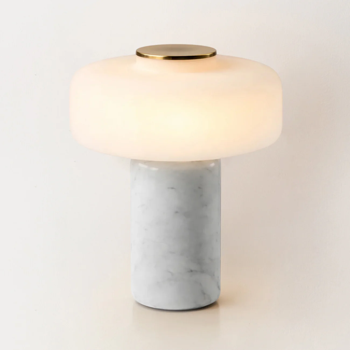 Cima Rechargeable Marble Table Lamp