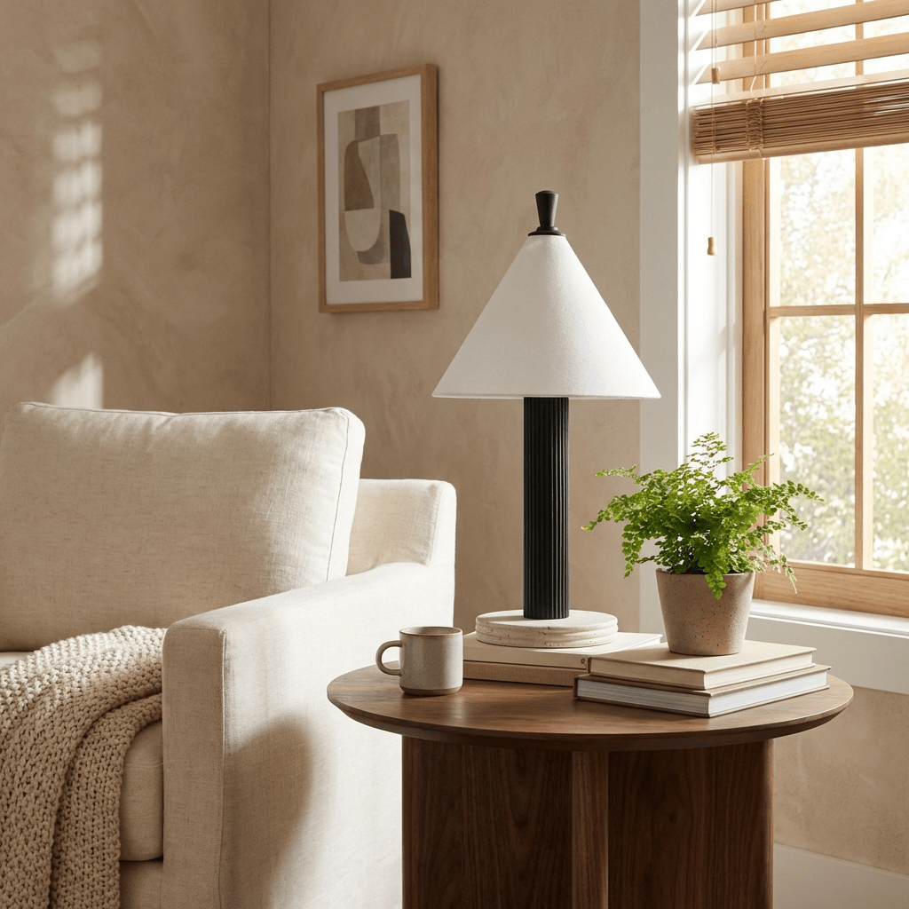 Elaenena Cone Table Lamp