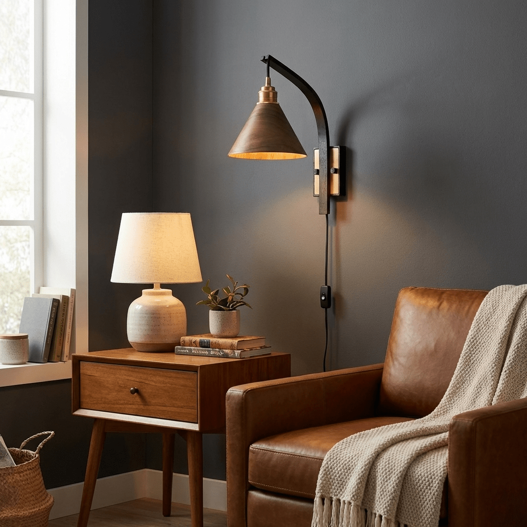 Noctel Plug-in Wall Sconce