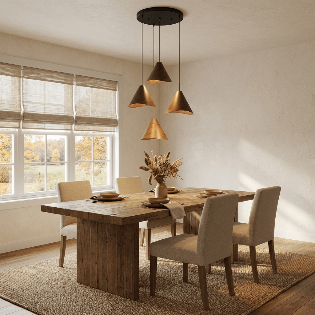 Navero Wood Pendant Light